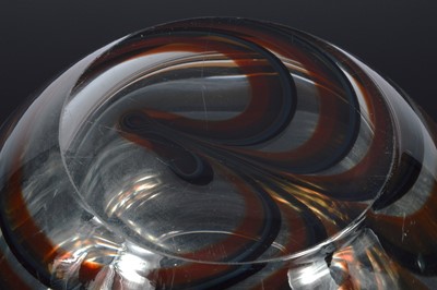 Lot 3 - A modern Studio Glass bowl vase