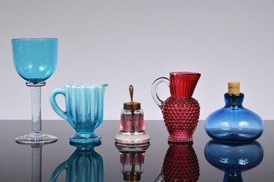 Lot 9 - A collection of various glass