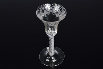 Lot 14 - A late Georgian drinking glass