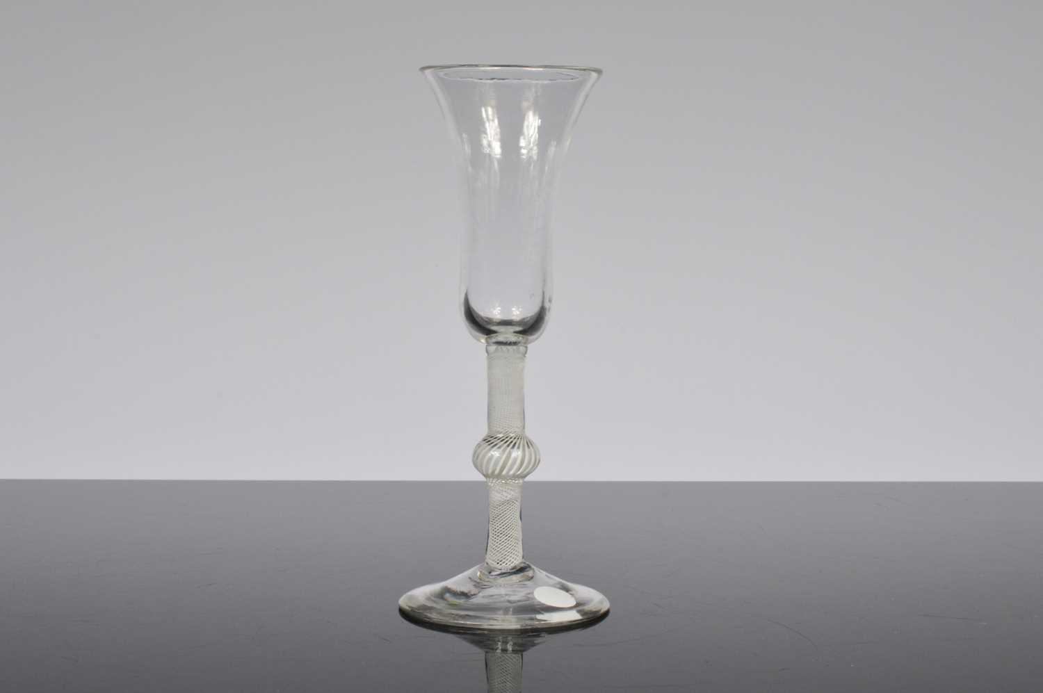 Lot 21 - A late Georgian drinking glass