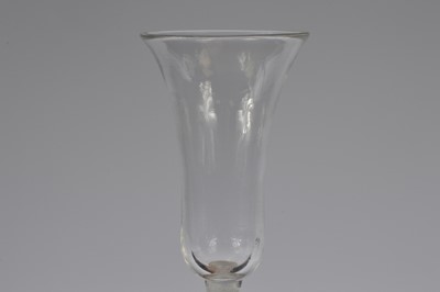 Lot 21 - A late Georgian drinking glass