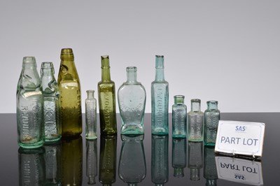 Lot 25 - A collection of various antique and 20th century bottles