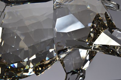 Lot 28 - A Swarovski Crystal figure of a Bull