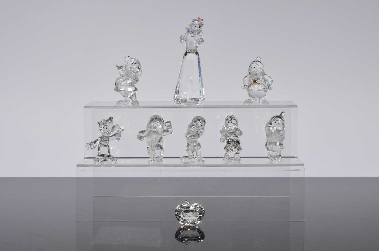 Lot 29 - A set of Swarovski Crystal Snow White and the Seven Dwarves