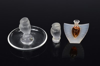 Lot 42 - Three Lalique items