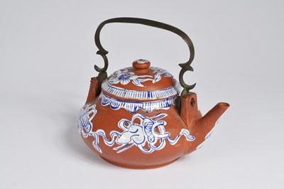 Lot 58 - Five Chinese teapots