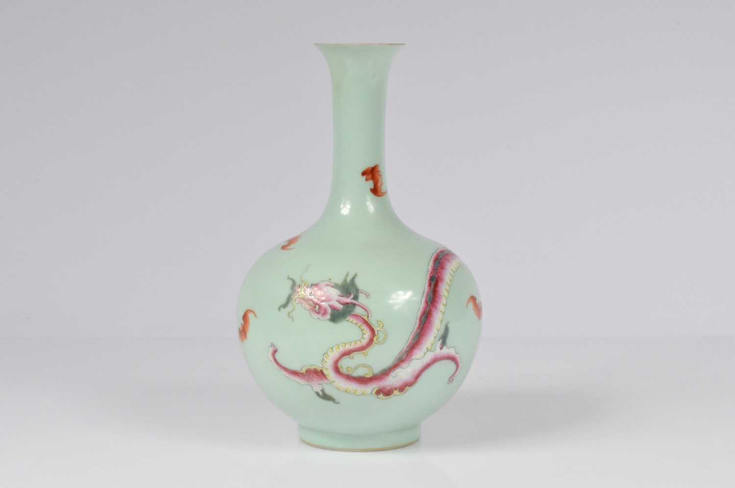 Lot 66 - An early 20th century |Chinese porcelain bottle vase
