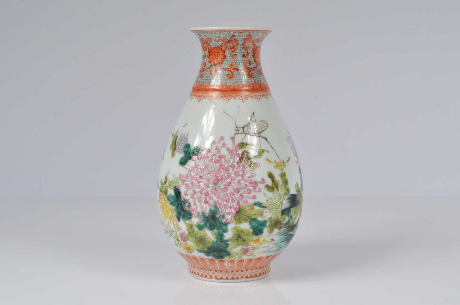 Lot 68 - A Chinese porcelain vase