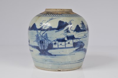 Lot 74 - Two Chinese blue and white porcelain items
