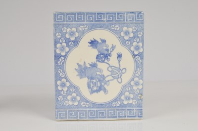 Lot 77 - A group of modern Chinese blue and white porcelain items