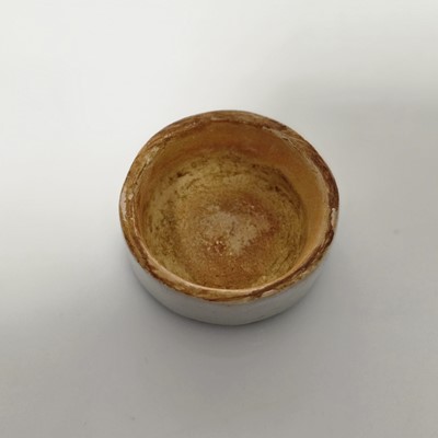 Lot 80 - A pair of Chinese Canton porcelain circular pots and covers and a European tea caddy