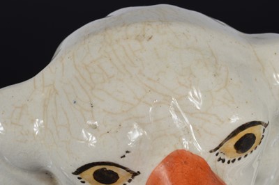 Lot 91 - A pair of Victorian Staffordshire pottery spaniels