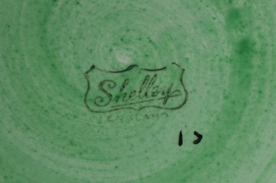 Lot 93 - Five Art Deco Shelley Pottery drip glaze pieces