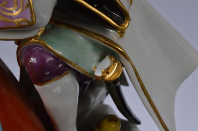 Lot 117 - A first half 20th century Meissen porcelain figural group after J.J. Kaendler