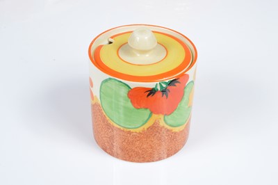 Lot 163 - Four Art Deco period Clarice Cliff Bizarre pottery items and a Shelley Pottery jug