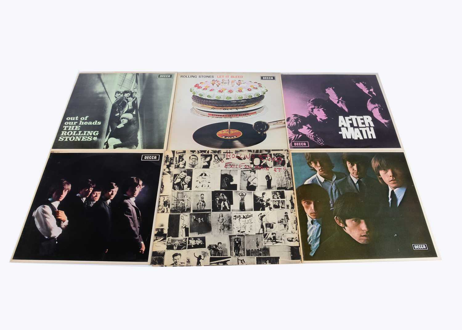 Lot 53 - Rolling Stones LPs