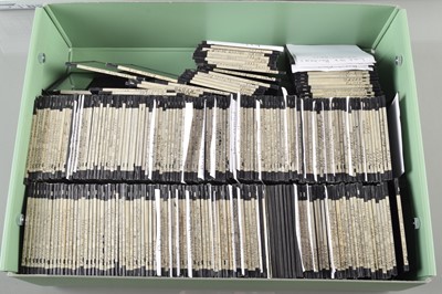 Lot 36 - A Box of 3¼'' Magic Lantern Slides