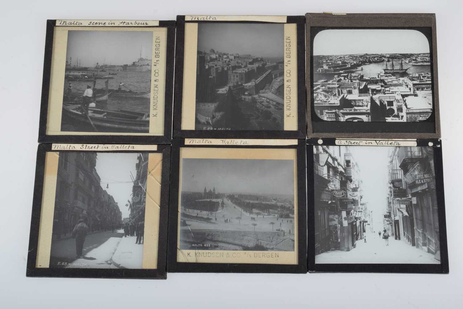 Lot 40 - A Box of 3¼'' Magic Lantern Slides