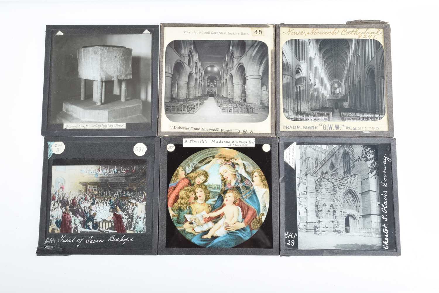 Lot 48 - A Quantity of Various Themed 3¼'' Magic Lantern Slides