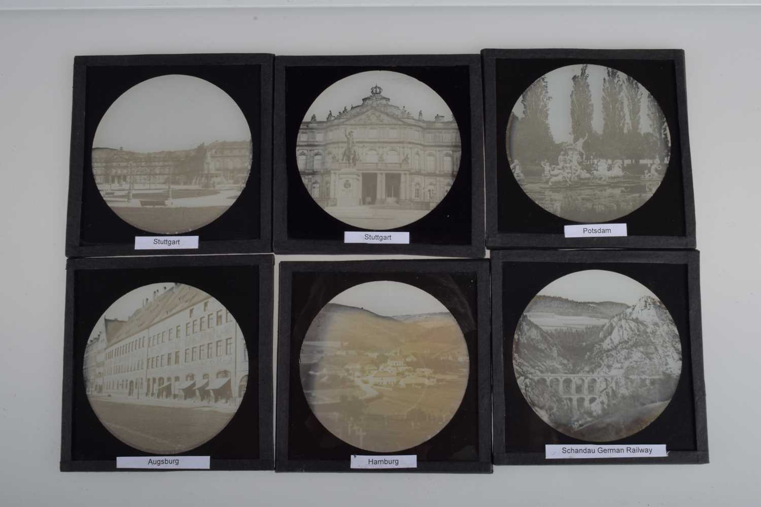 Lot 49 - Four Boxes of 3¼'' Magic Lantern Slides