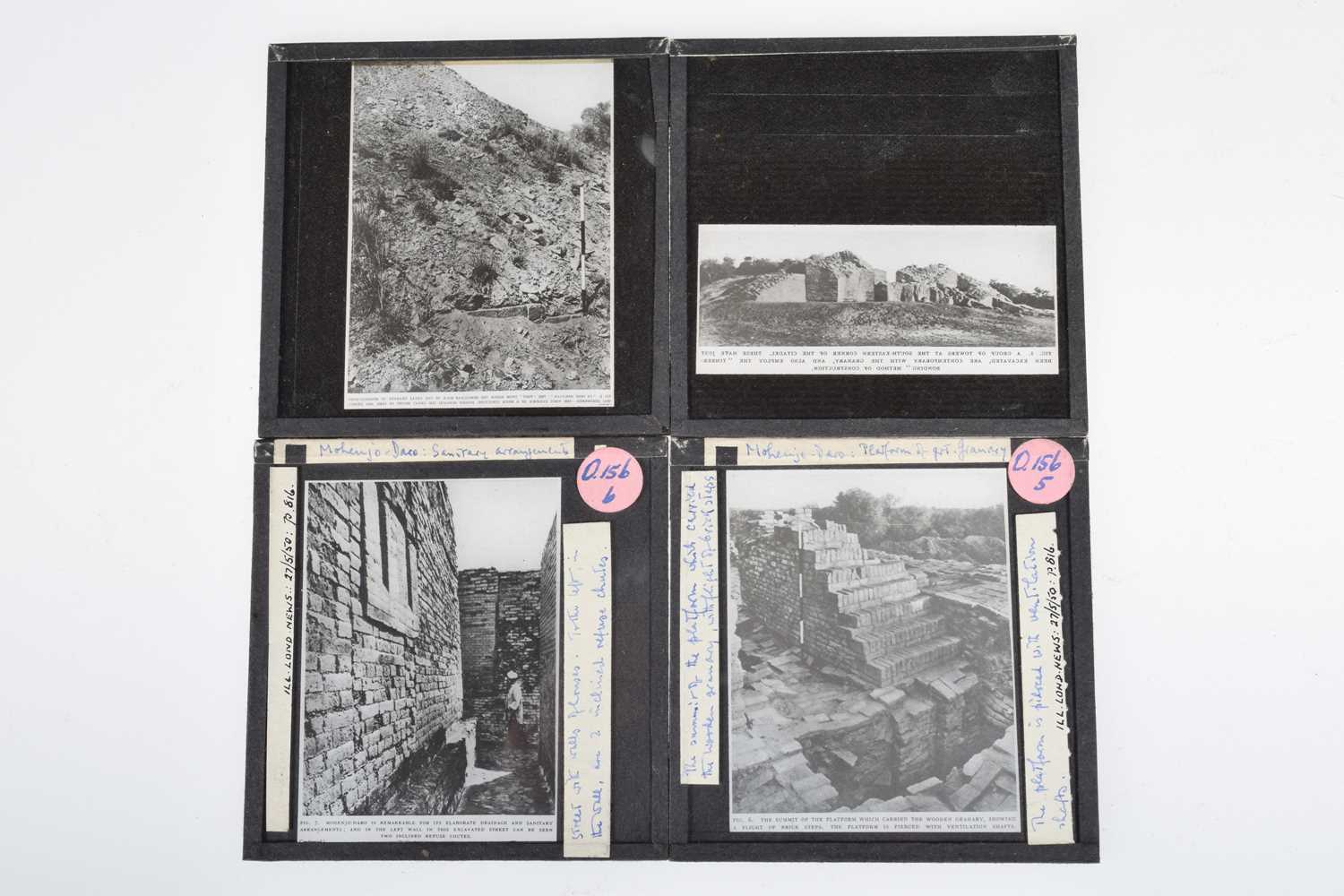 Lot 54 - Approx 300 Archaeological 3¼'' Magic Lantern Slides